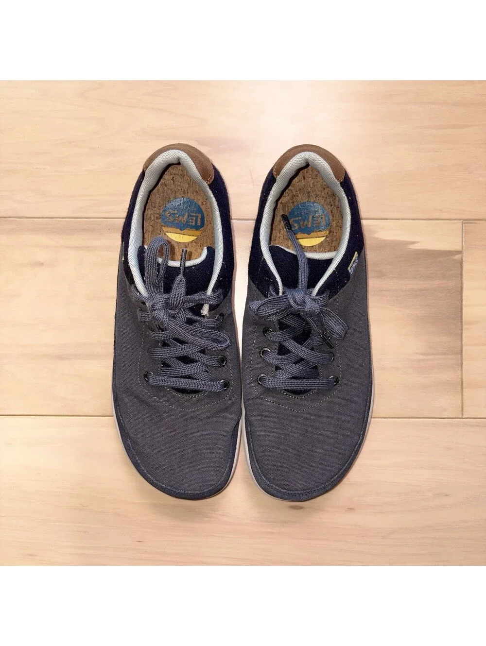 Lems Chillum Varsity Blue Mens 10.5 Womens 12 Minimalist Casual Sneakers